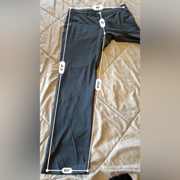 Ballin Crescent Modern Fit Navy Performance Pants Size 35 - Picture 2 of 5